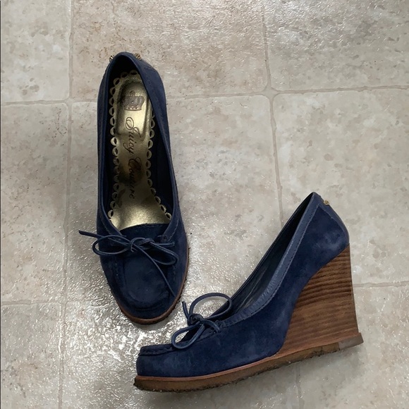 2 for $40 💫 Juicy Couture Moccasin Wedge - Picture 4 of 6